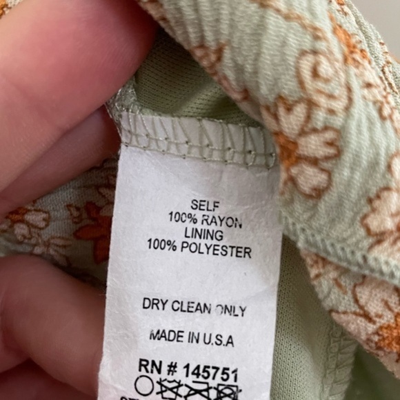 Altar'd State Floral Ruffle Sun Dress - L - Picture 7 of 8